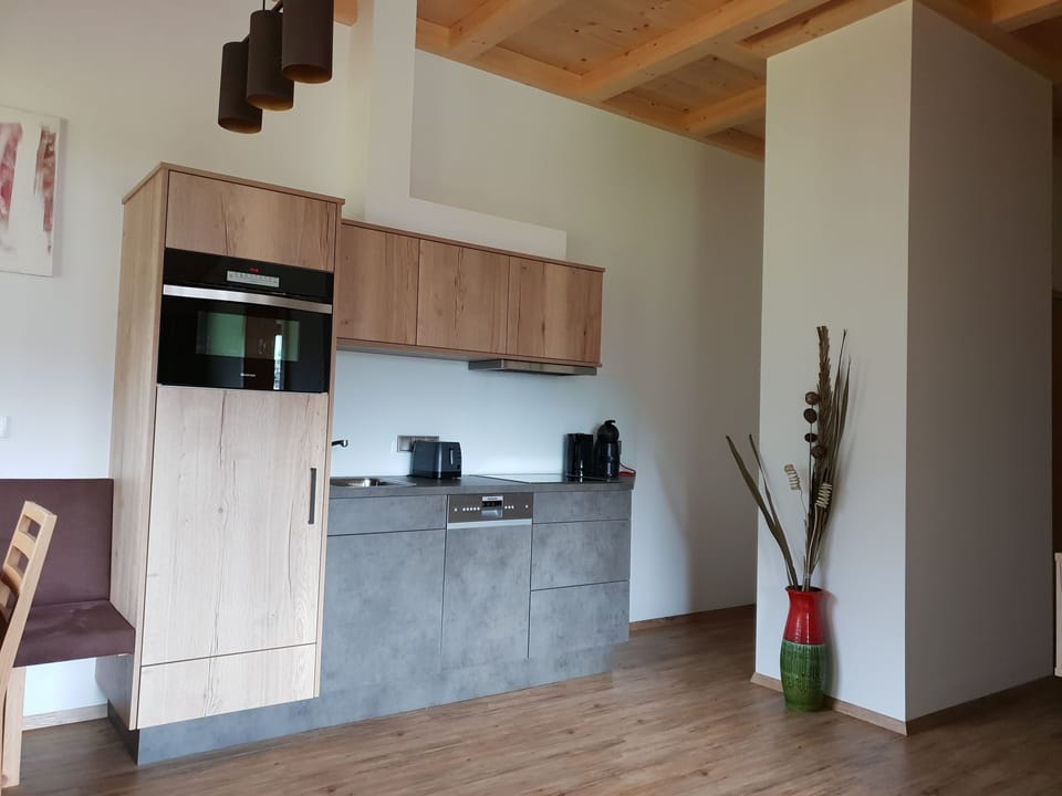 Apartment, 1 Bedroom, Mountain View | Living area | Flat-screen TV