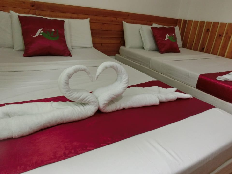 Free WiFi, bed sheets