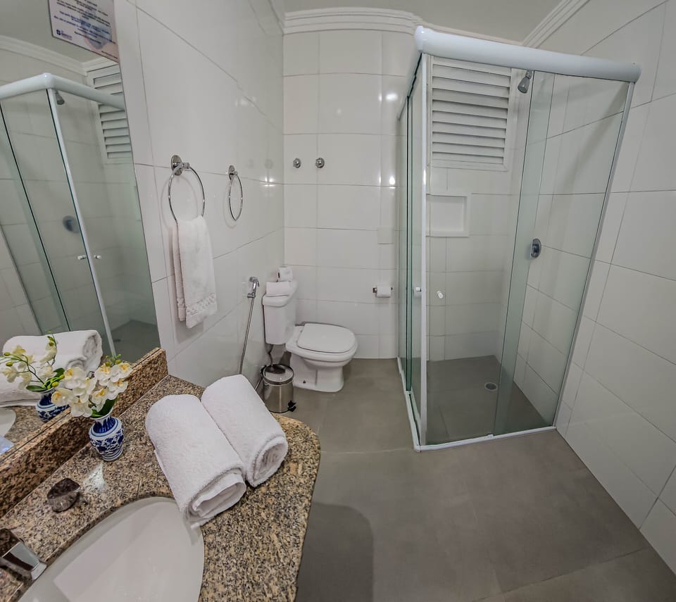 Premium Double or Twin Room | Bathroom | Free toiletries, hair dryer, towels, soap