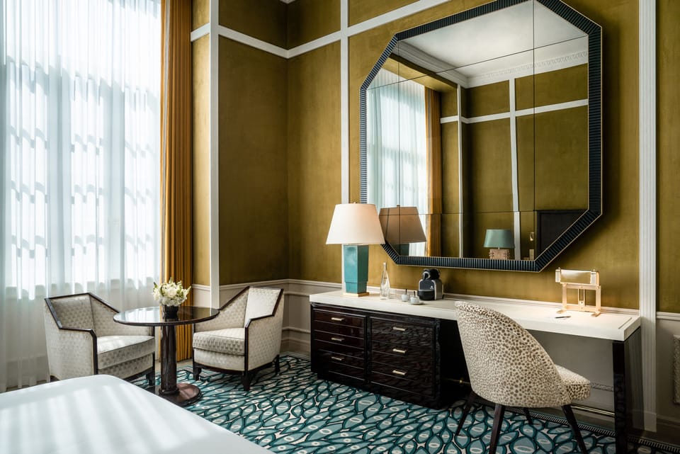 Deluxe Room, City View (Grand) | Egyptian cotton sheets, premium bedding, pillowtop beds, minibar