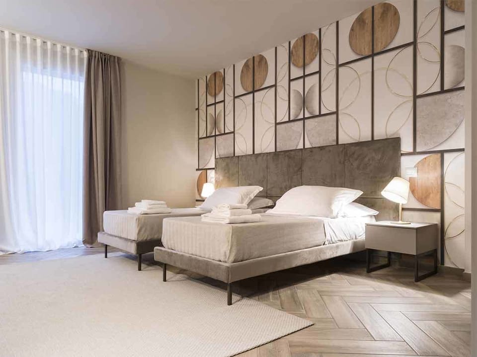 Superior Double Room, 2 Queen Beds, Accessible | In-room safe, individually decorated, individually furnished, desk