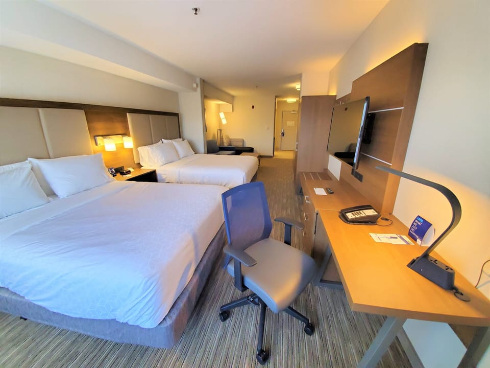 In-room safe, desk, blackout drapes, iron/ironing board