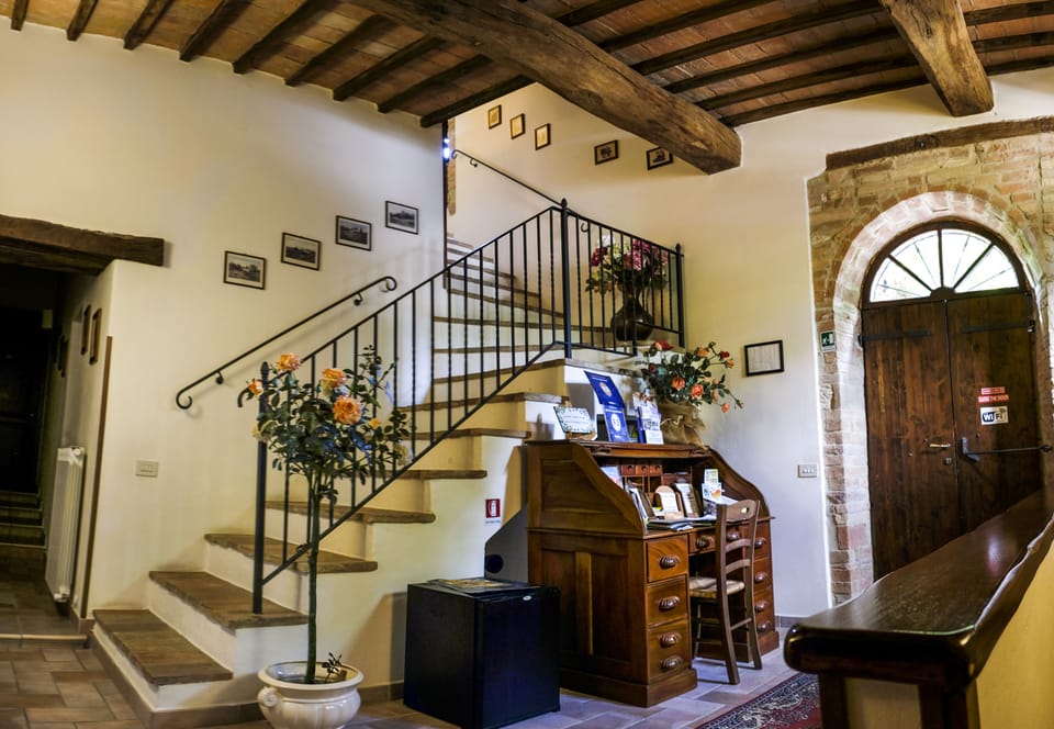 Interior entrance