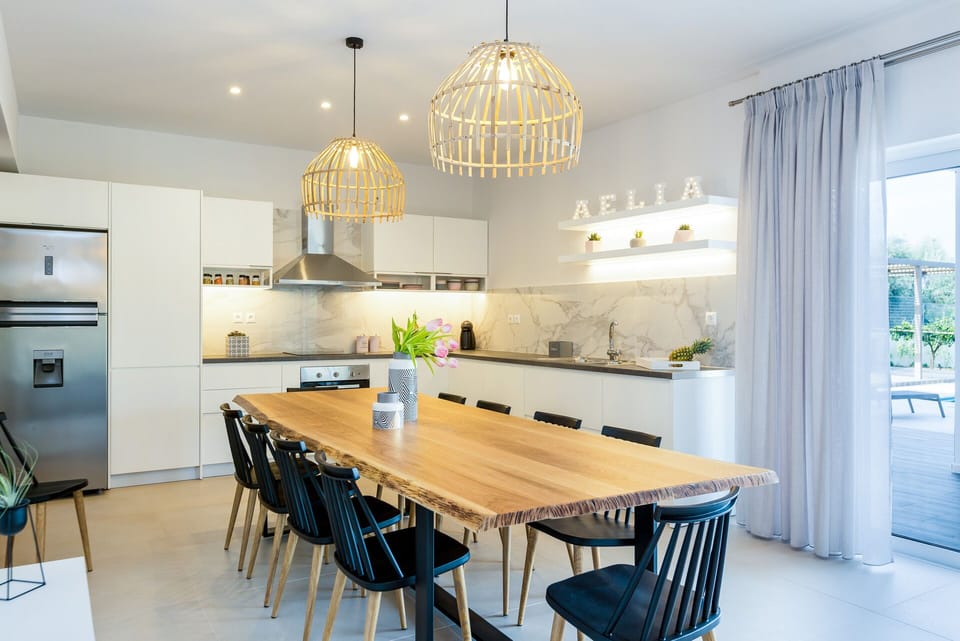 Superior Villa, 6 Bedrooms, Private Pool | Private kitchen | Full-size fridge, stovetop, dishwasher, espresso maker