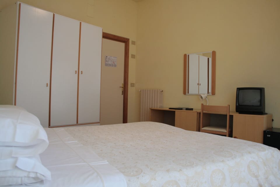 Desk, WiFi (free), bed sheets