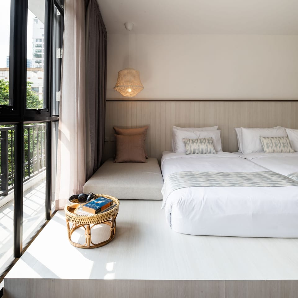 Private Triple Room with Ensuite Bathroom | In-room safe, iron/ironing board, free WiFi, bed sheets