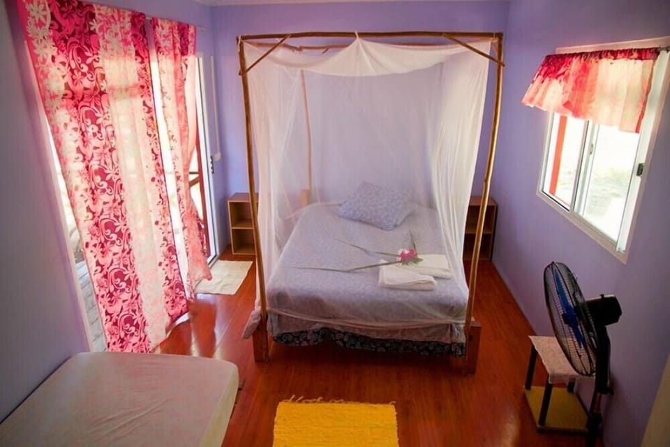 Family Bungalow, Beach View | In-room safe, individually decorated, free cribs/infant beds, bed sheets