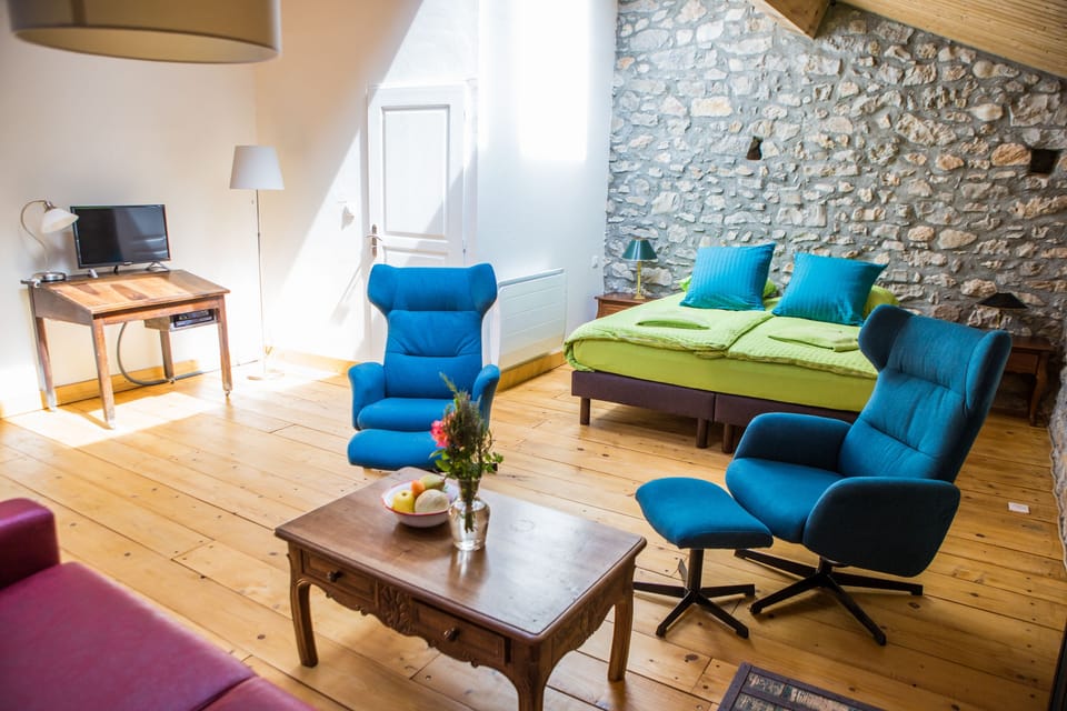 Superior Double Room (La Farine) | Minibar, individually decorated, individually furnished, desk