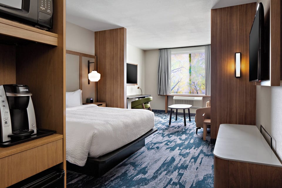 In-room safe, desk, blackout drapes, iron/ironing board