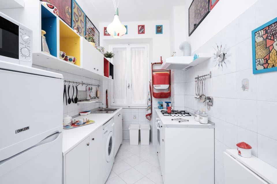 Apartment, 1 Bedroom | Private kitchen | Fridge, microwave, oven, stovetop