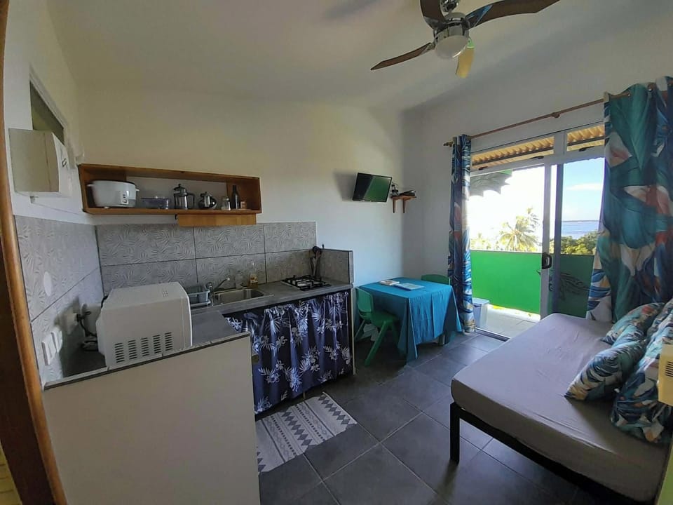Standard Apartment, 1 Queen Bed with Sofa bed, Air conditioning, Lagoon View | Living area | Table tennis