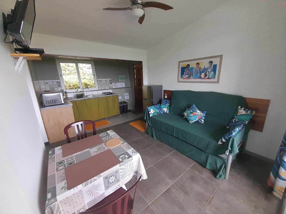 Classic Apartment, 1 Queen Bed with Sofa bed, Air conditioning, Ocean View | Private kitchen | Microwave, electric kettle, cleaning supplies