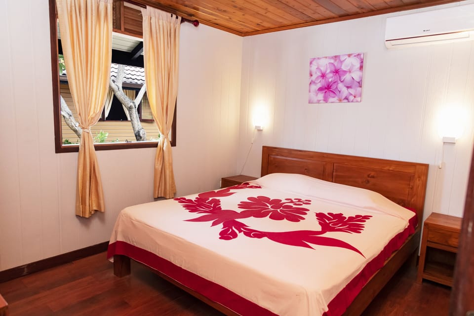 Standard Bungalow, 2 Bedrooms, Sea View | 2 bedrooms, hypo-allergenic bedding available, in-room safe, desk