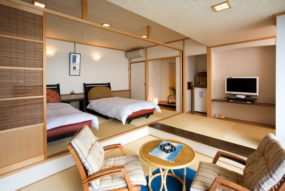 Japanese Style Twin Room 501 with Living Room, Non Smoking | WiFi (free)