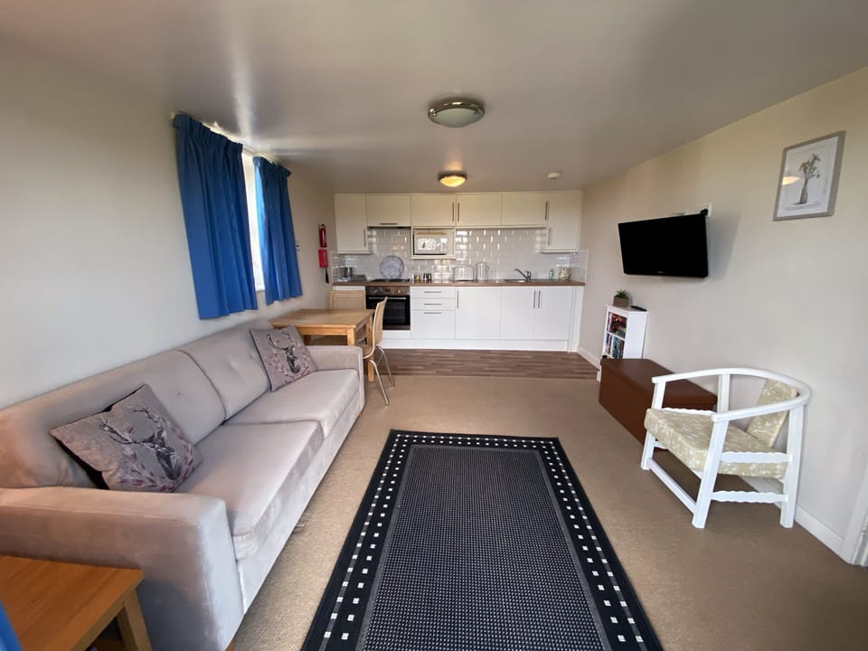 Superior Apartment, 1 Double Bed with Sofa bed, Ensuite, Valley View (Beacon View) | Living area | TV