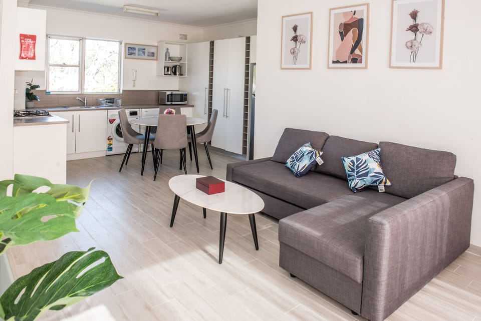 Apartment, 2 Bedrooms, Beachside | Living area | Smart TV, Netflix