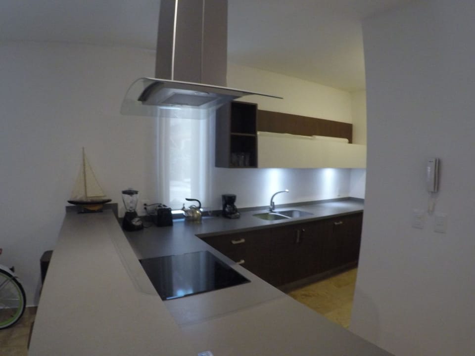 Apartment, 2 Bedrooms | Private kitchen | Fridge, microwave, oven, stovetop