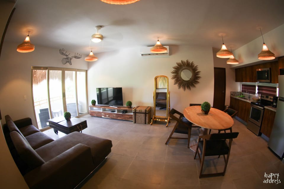 Apartment, 2 Bedrooms | Living area | Flat-screen TV