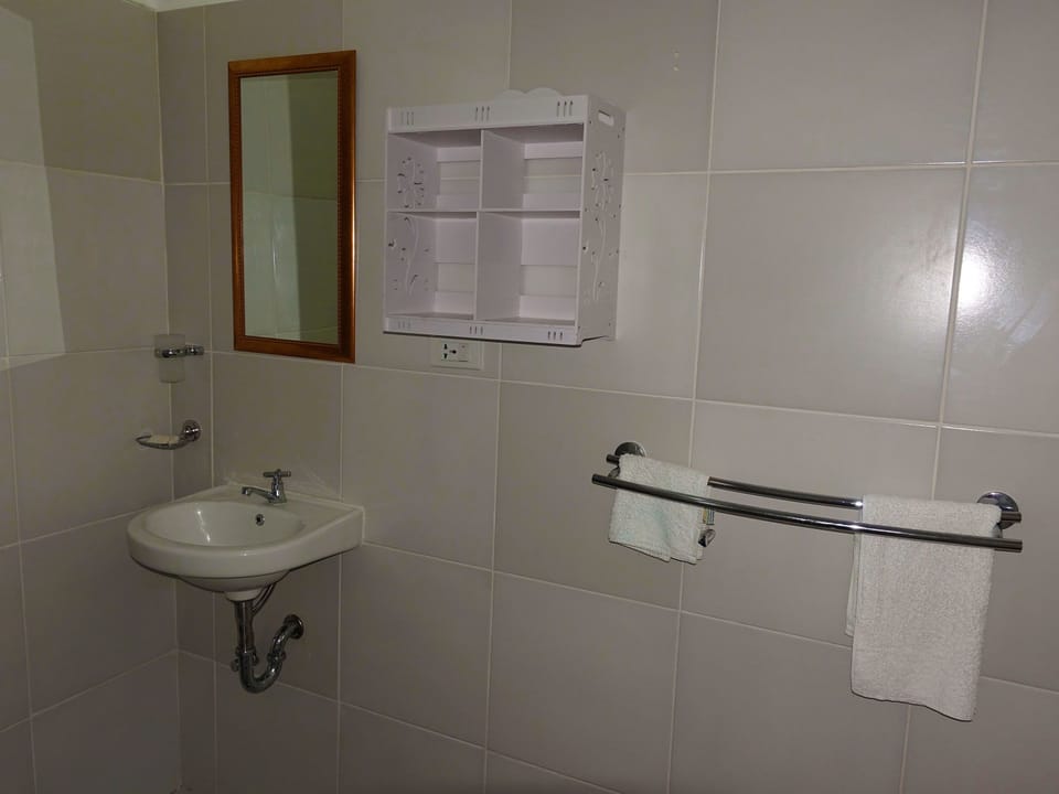 Basic Twin Room, 2 Twin Beds, Non Smoking | Bathroom | Shower, free toiletries, towels