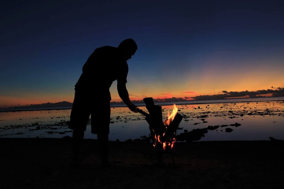 Dinner served, local and international cuisine, beach views 