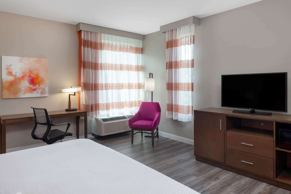Room, 1 King Bed, Accessible, Non Smoking (Mobility, Roll-In Shower) | 1 bedroom, premium bedding, pillowtop beds, individually decorated
