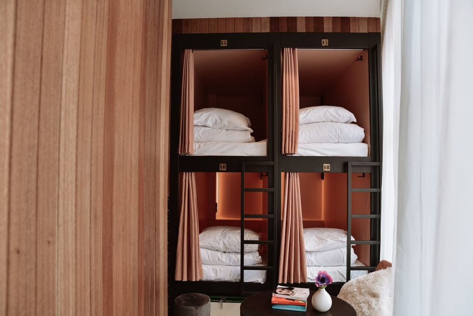 Capsule Bed in Shared Dormitory | Free WiFi