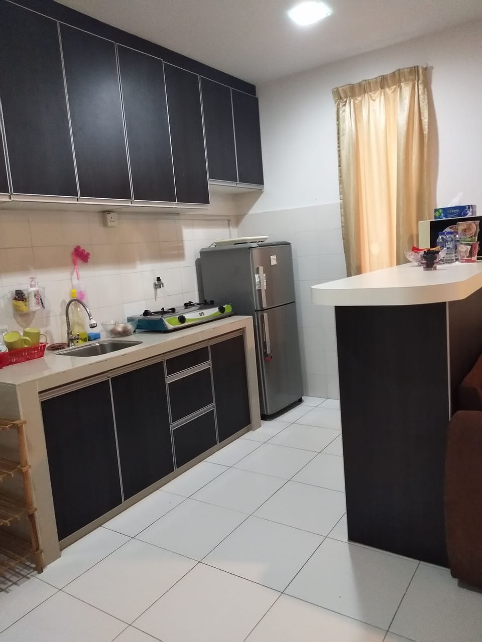 Family Apartment, 1 Bedroom | Private kitchenette | Full-size fridge, microwave, stovetop, electric kettle