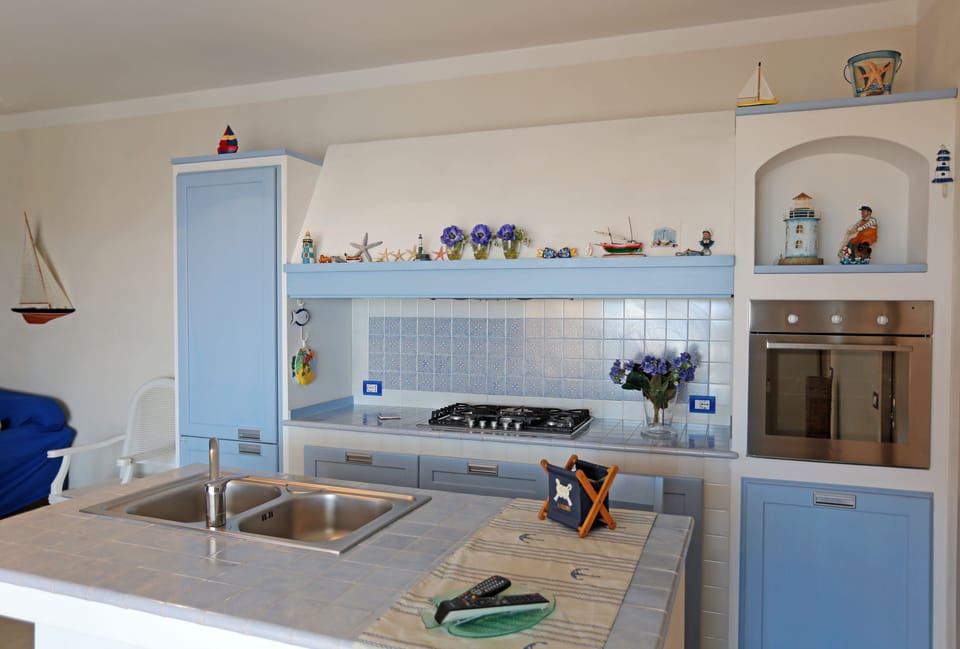 Panoramic Penthouse, Multiple Beds, Sea View | Private kitchen | Full-size fridge, oven, stovetop, cookware/dishes/utensils