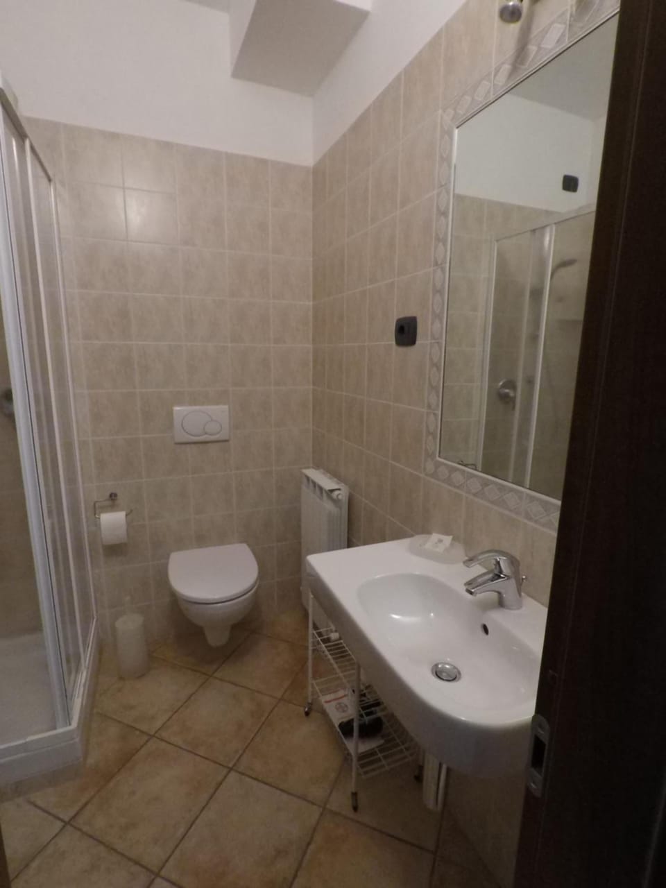 Shower, rainfall showerhead, hair dryer, bidet