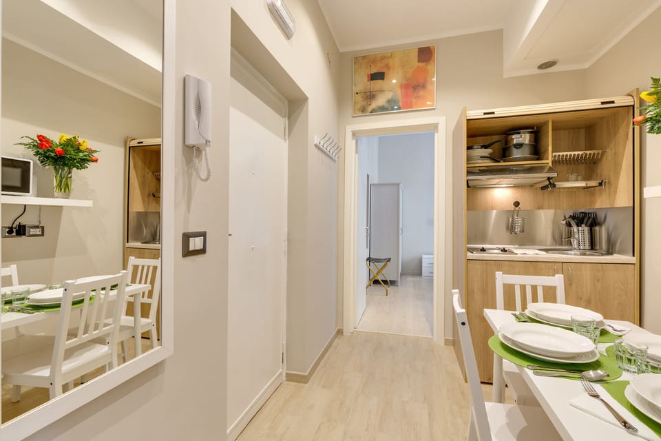 Apartment, 2 Bedrooms | Private kitchenette | Fridge, microwave, stovetop, espresso maker