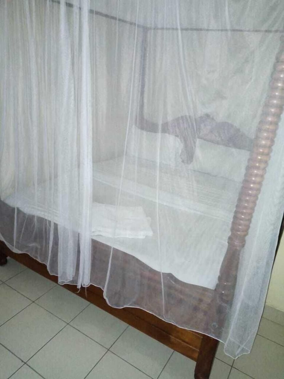 Free WiFi, bed sheets