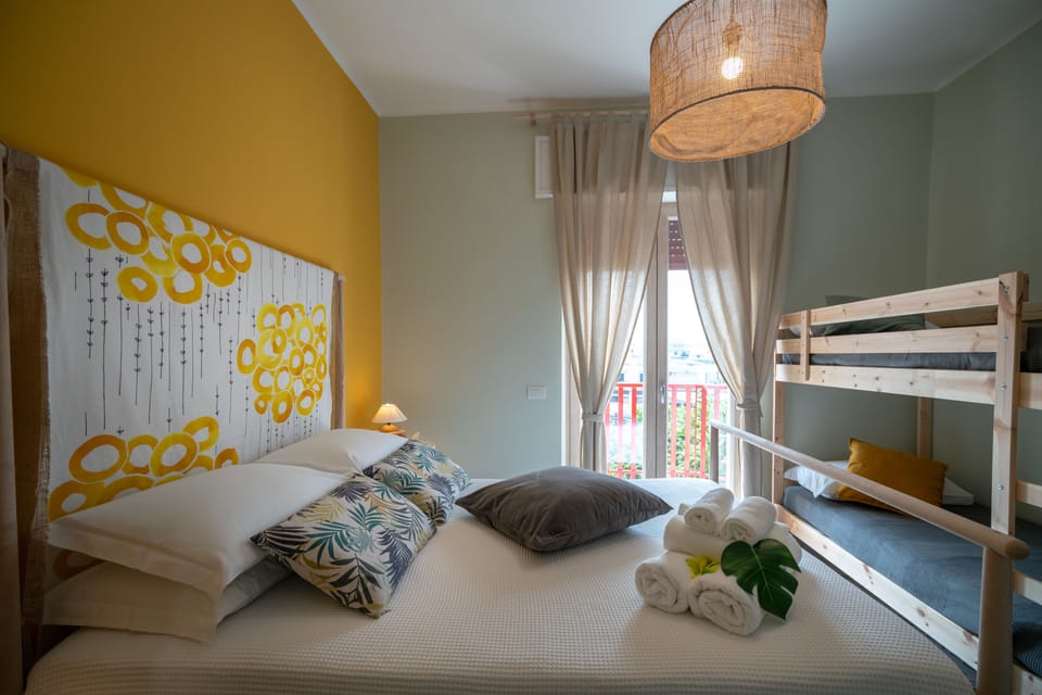Premium Quadruple Room (Okra) | Individually decorated, individually furnished, desk, soundproofing