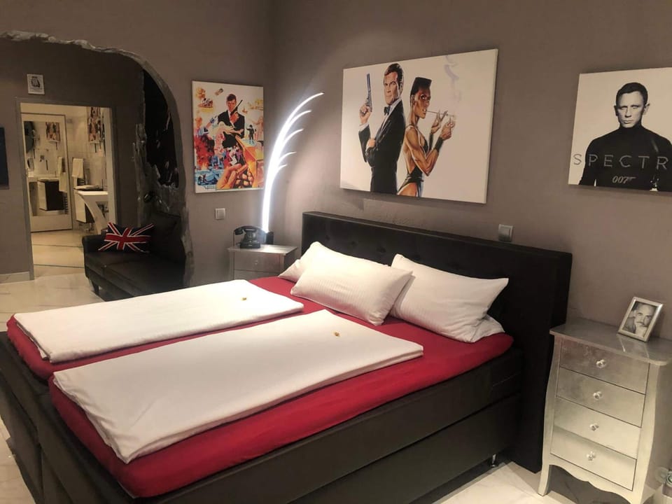 Apartment, 1 King Bed | Premium bedding, minibar, in-room safe, individually decorated