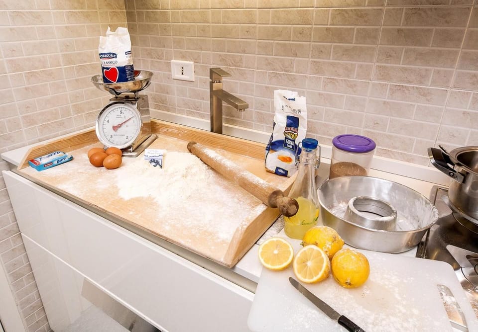 Shared fridge, electric kettle