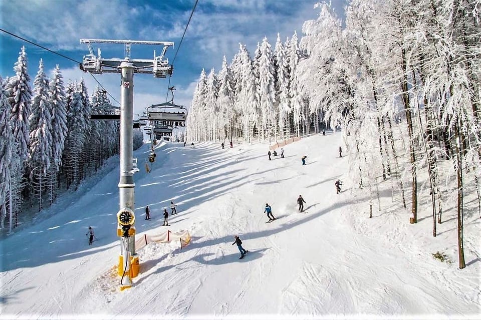 Skiing