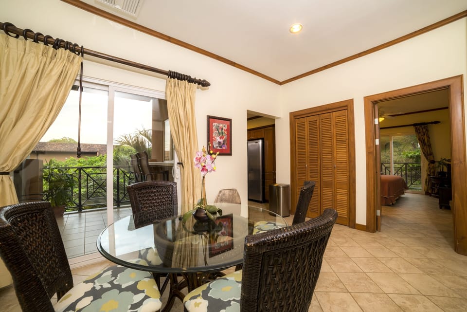 Deluxe Condo, 1 King Bed with Sofa bed (Los Suenos Resort Veranda 5A) | Breakfast area | Daily cooked-to-order breakfast for a fee