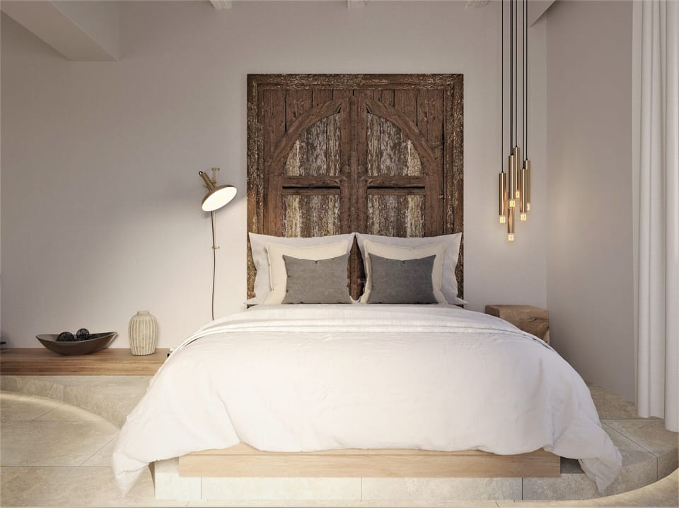 Junior Suite, 1 Queen Bed, Patio, Courtyard View | Egyptian cotton sheets, premium bedding, pillowtop beds, minibar