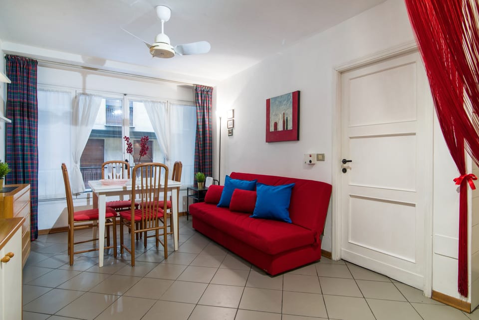 Apartment, 1 Bedroom | Living area | Flat-screen TV