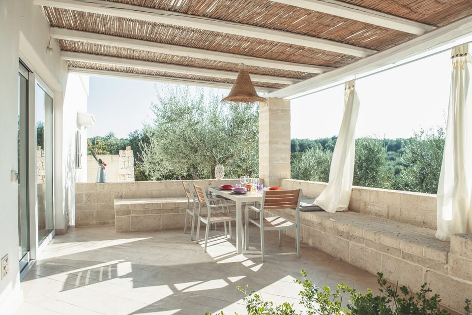 Comfort Apartment, Garden Area (Prugno) | Terrace/patio