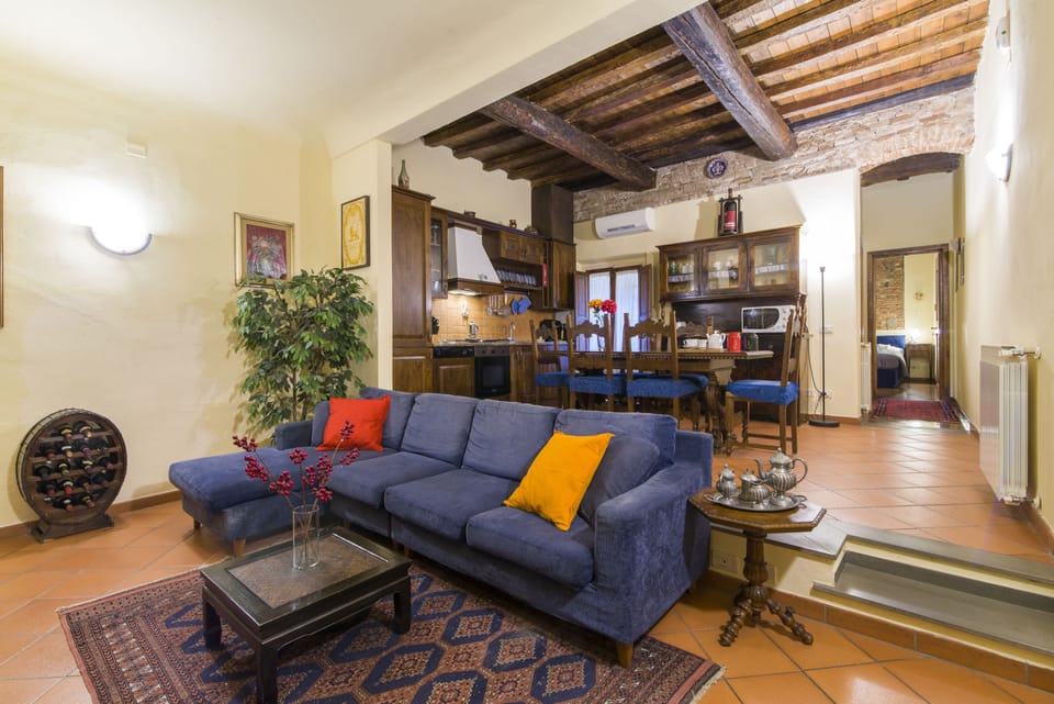 Apartment, 2 Bedrooms | Living area | Flat-screen TV