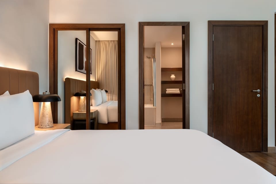 1 bedroom, premium bedding, down comforters, in-room safe