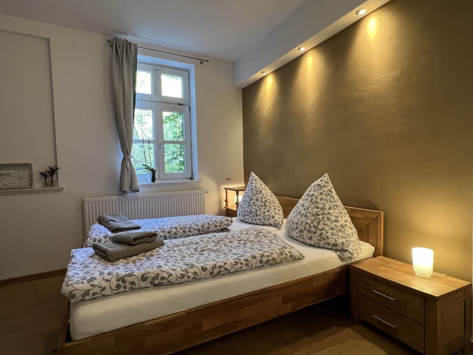 Deluxe Apartment, Private Bathroom, Garden View (W7-EG) | 1 bedroom
