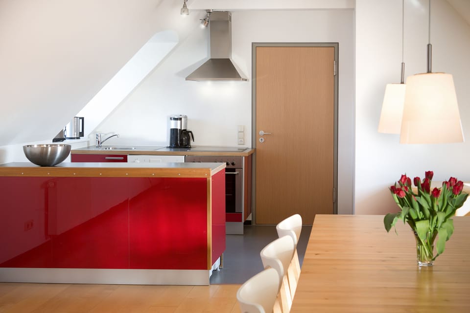 Apartment, 1 Bedroom | Private kitchen | Reusable coffee/tea filters