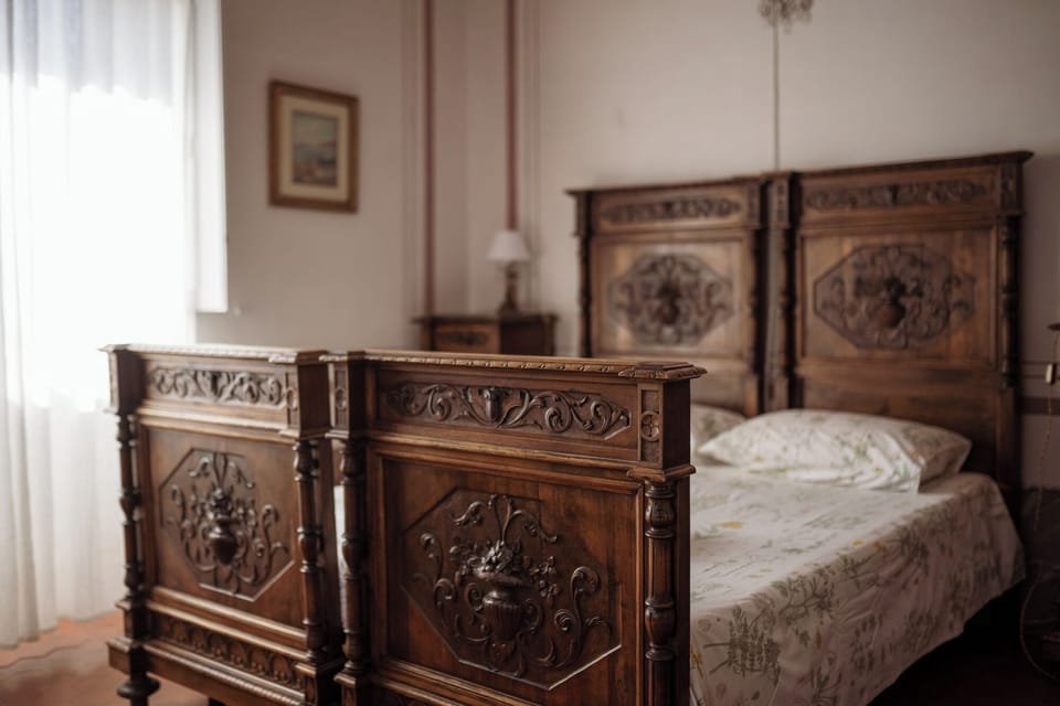 Camera matrimoniale con bagno in comune | Free WiFi, bed sheets