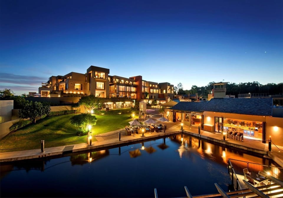 Front of property - evening/night