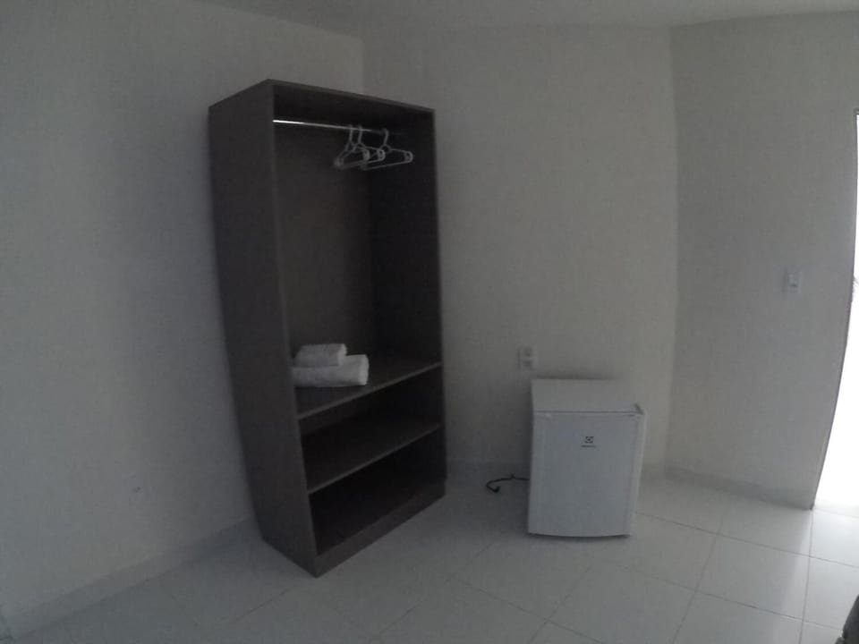 Shower, free toiletries, towels, soap