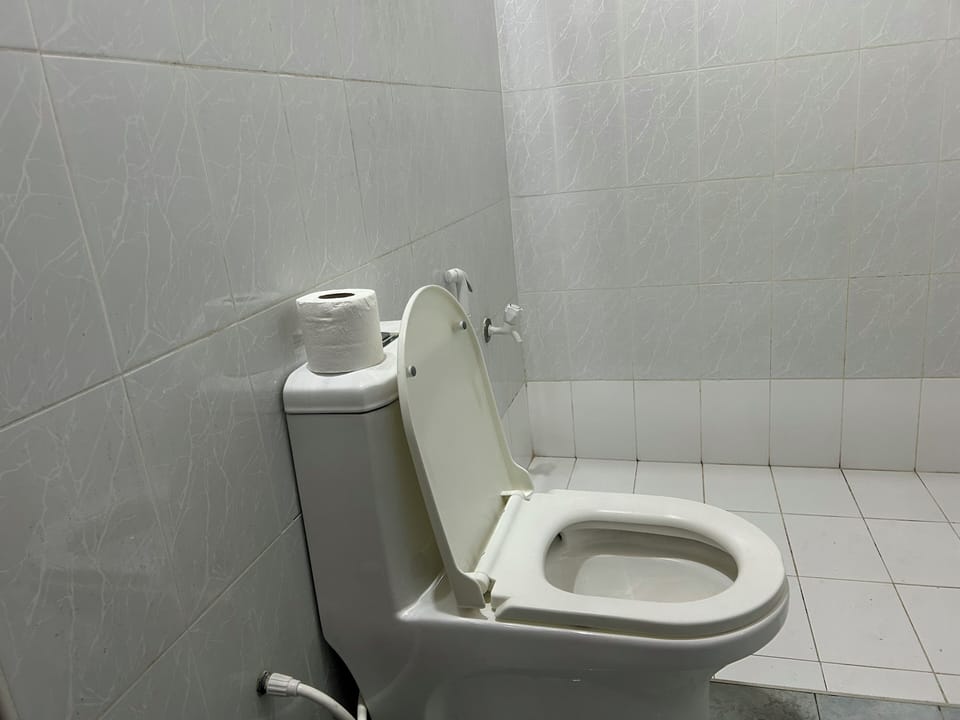 Deluxe Double Room | Bathroom | Shower, slippers, towels, soap