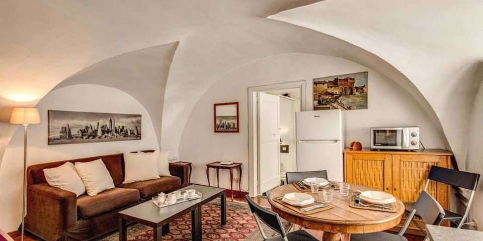 Apartment, 1 Bedroom | Living area | Smart TV