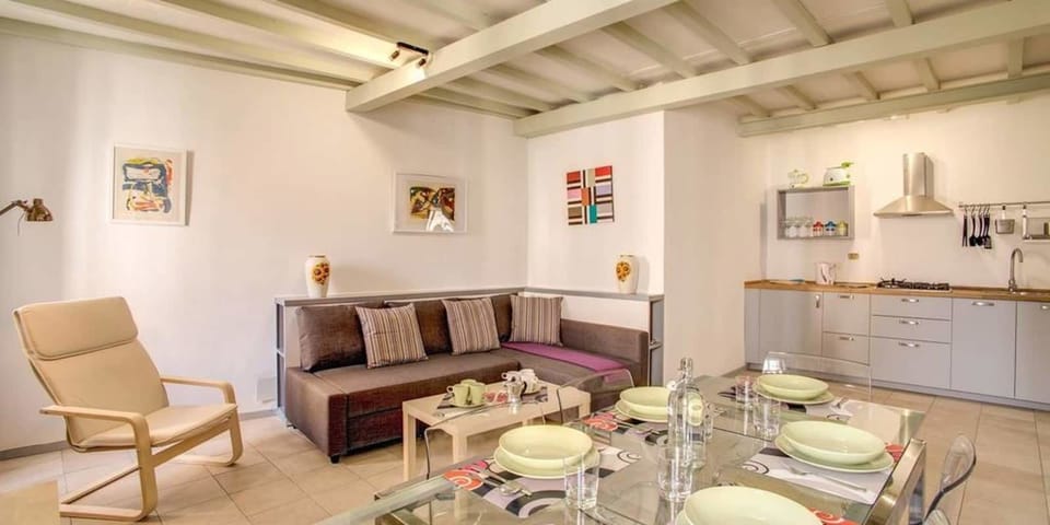 Apartment, 3 Bedrooms | Living area | Flat-screen TV