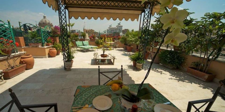 Panoramic Apartment, 1 Bedroom, Terrace | Terrace/patio